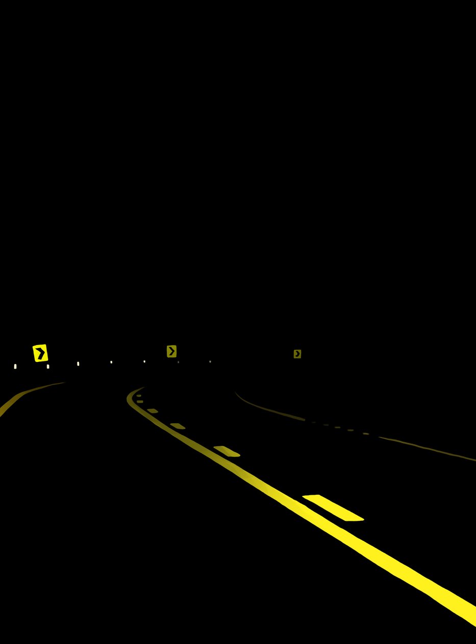 Driving The Road At Night # 7 Brooklyn (digitális művészet) alkotó: Evan Sklar