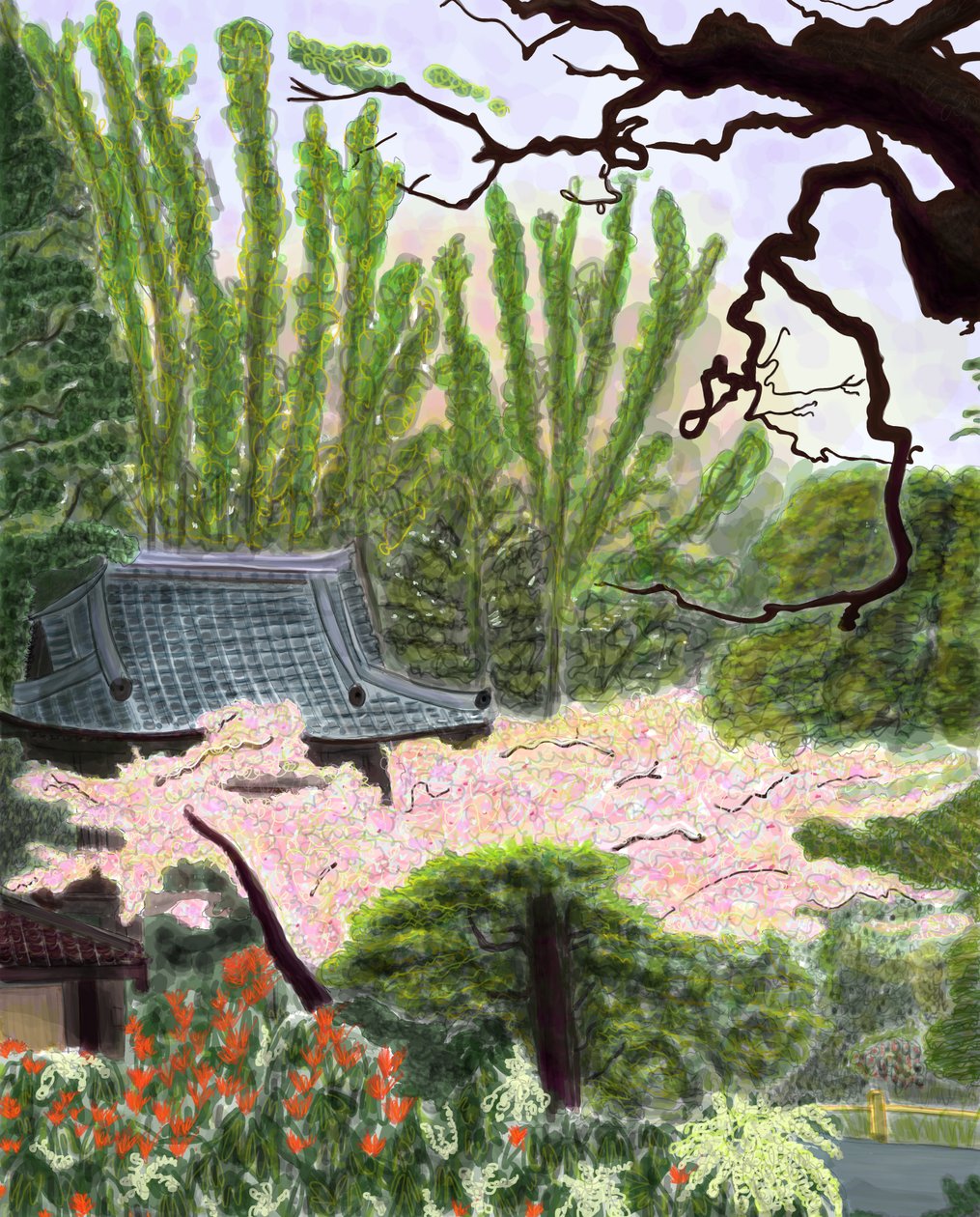 Japán kert alkotó: Evan Sklar