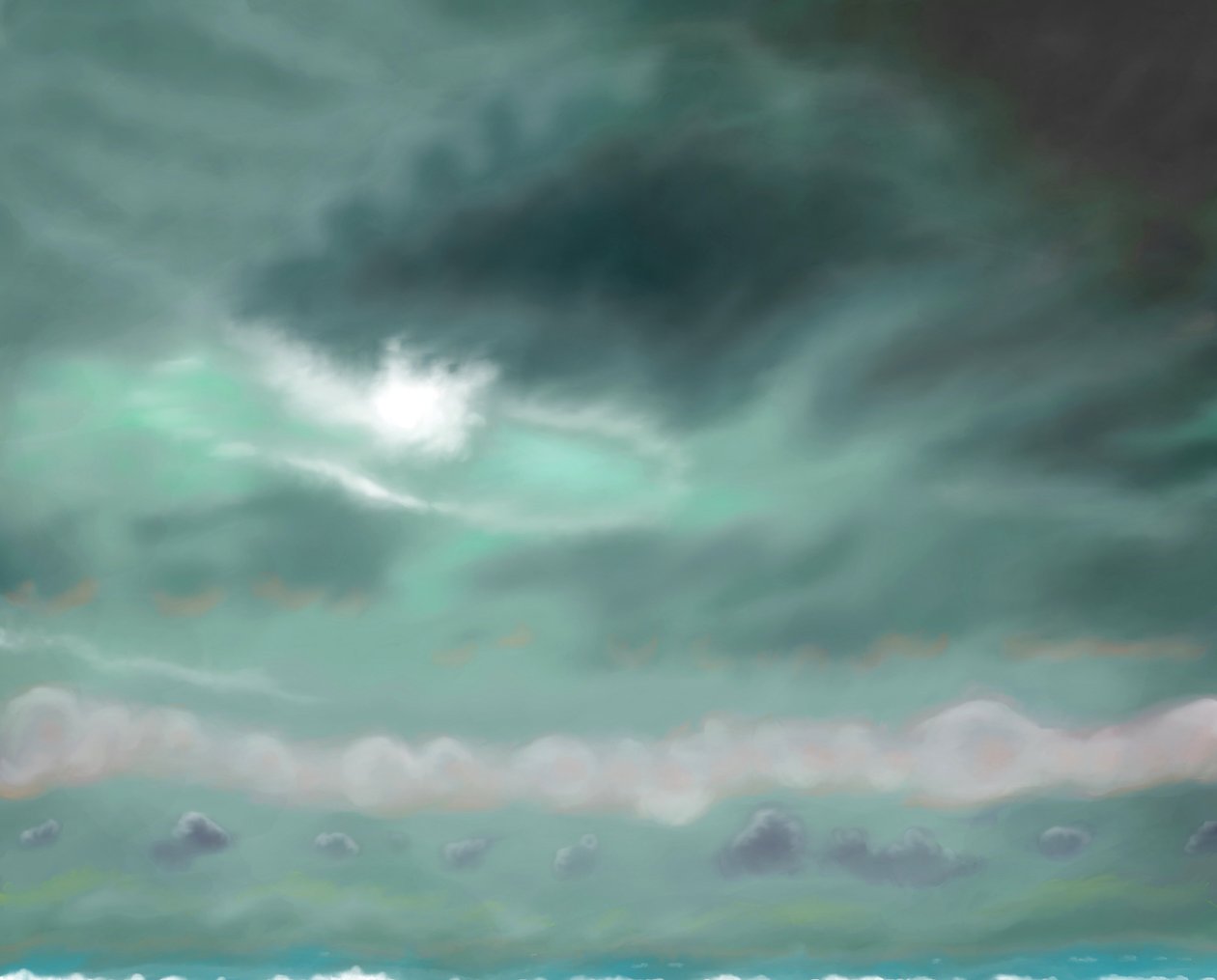 Sky Study alkotó: Evan Sklar