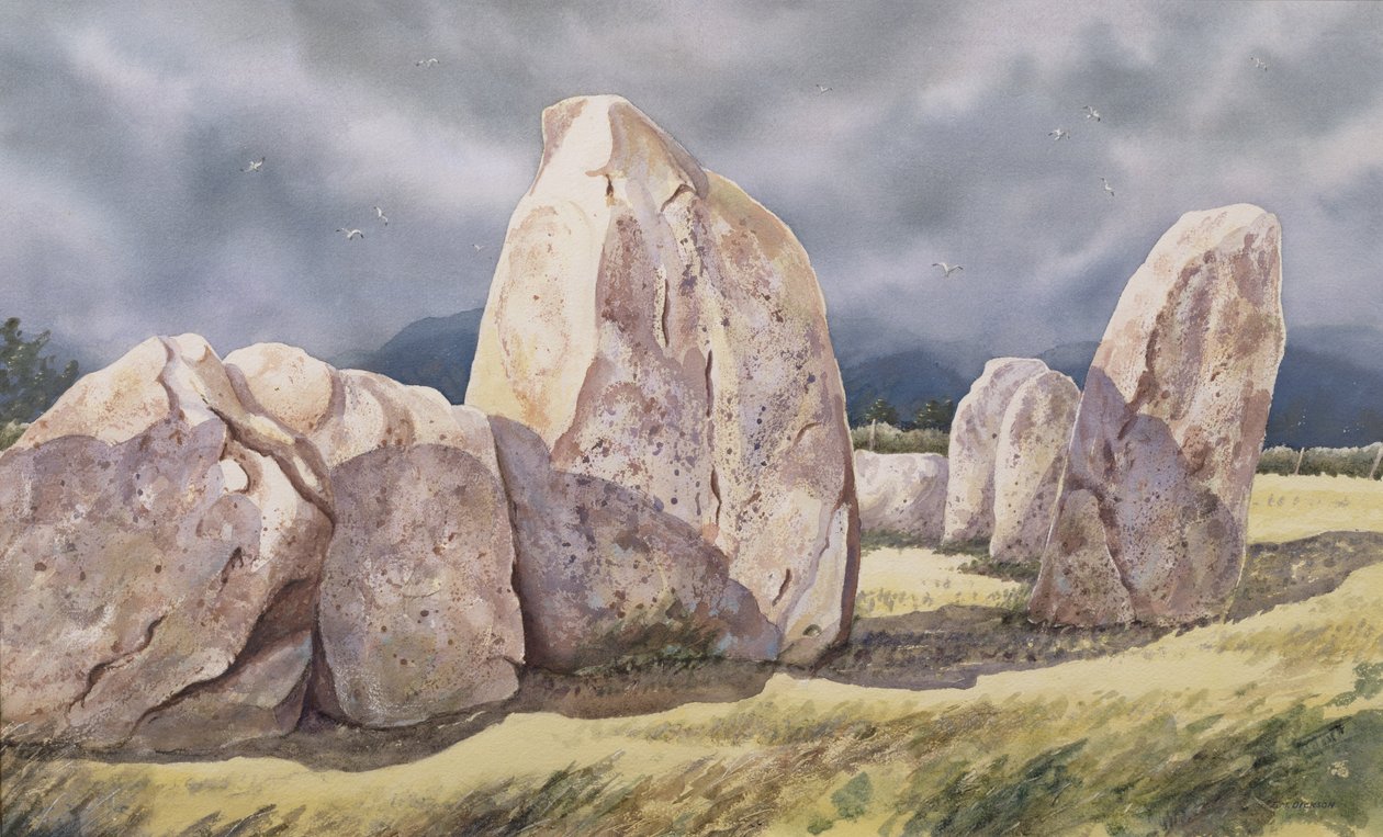 Castlerigg kövei, Cumbria alkotó: Evangeline Dickson