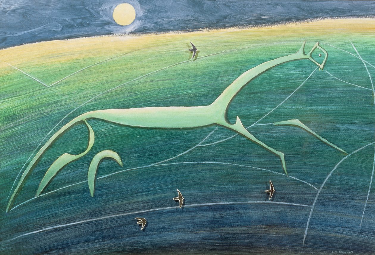 White Horse Hill, Uffington alkotó: Evangeline Dickson