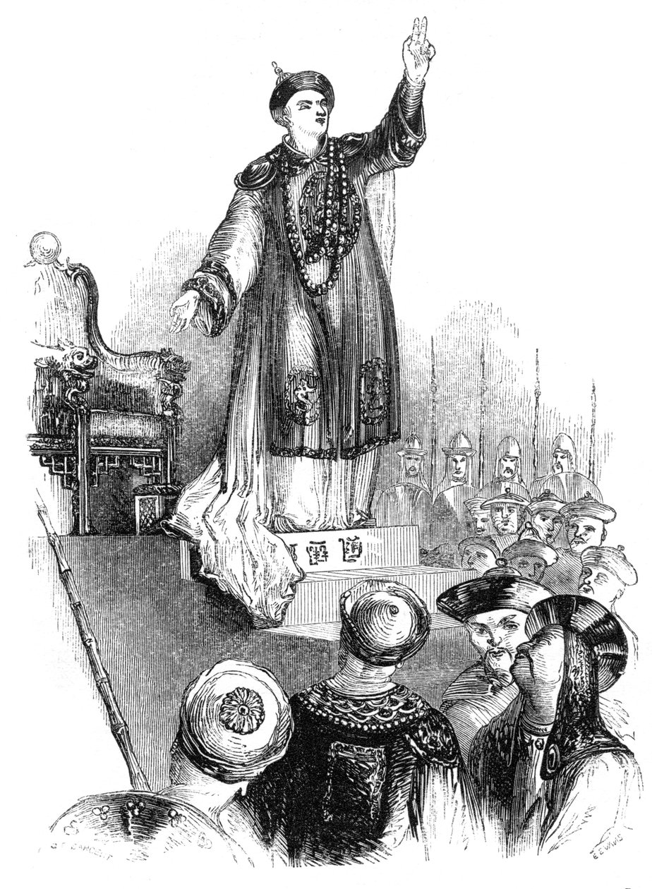 A császári fogadalom, 18. század, 1847. alkotó: Evans