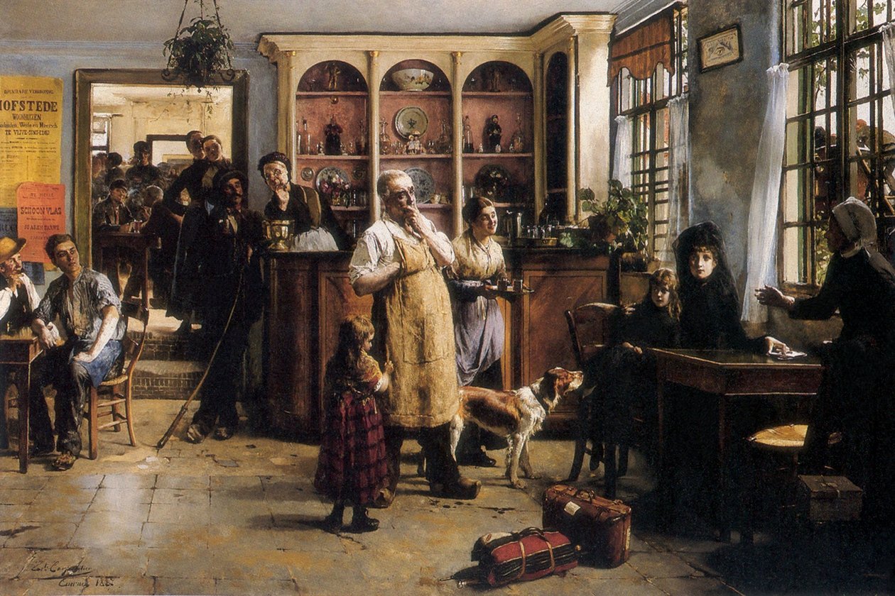 Les étrangers Nederlands: A külföldiek Angol: The külfölders alkotó: Evariste Carpentier