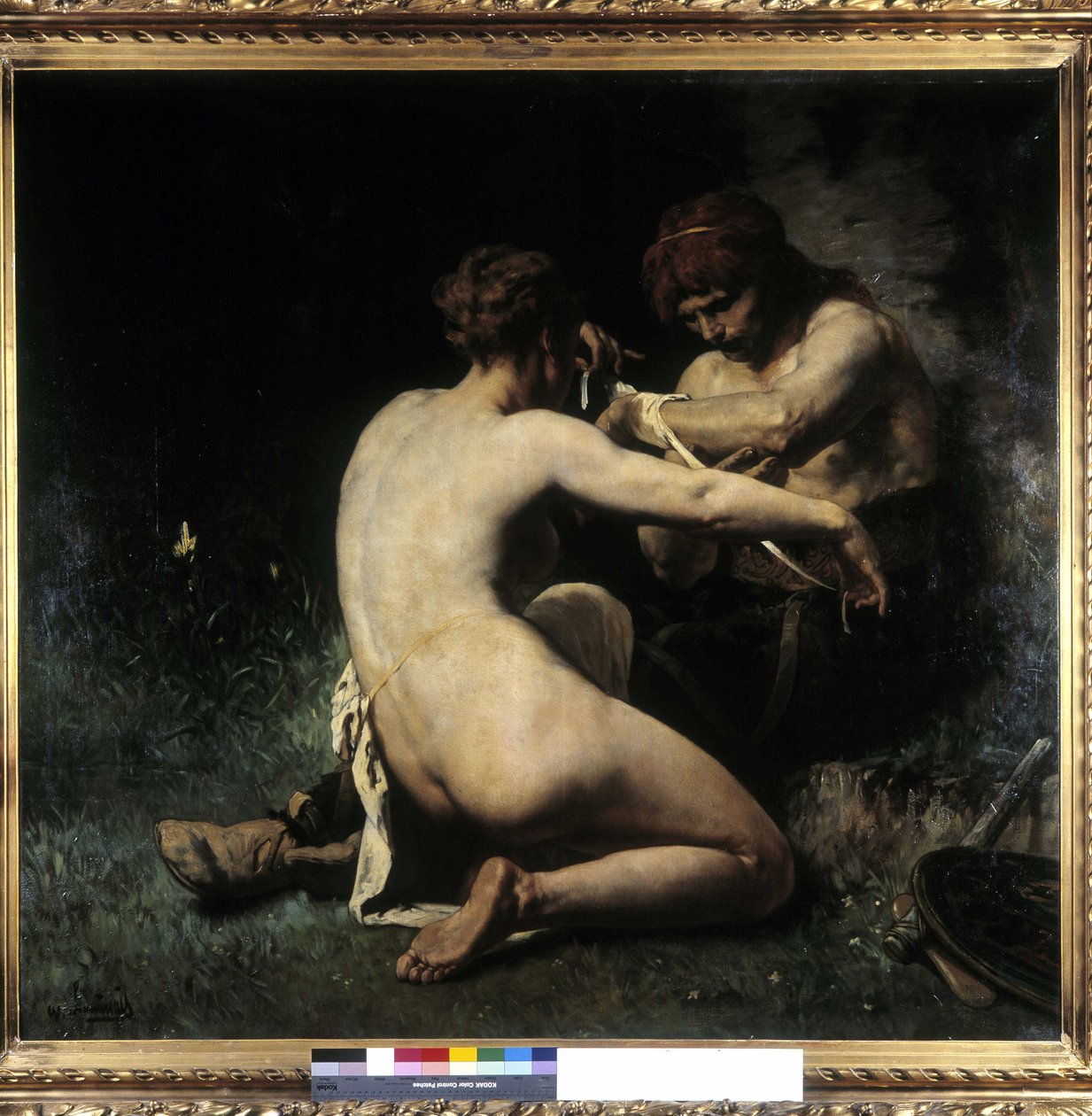 Galls fáj (olaj, vászon) alkotó: Evariste Vital Luminais