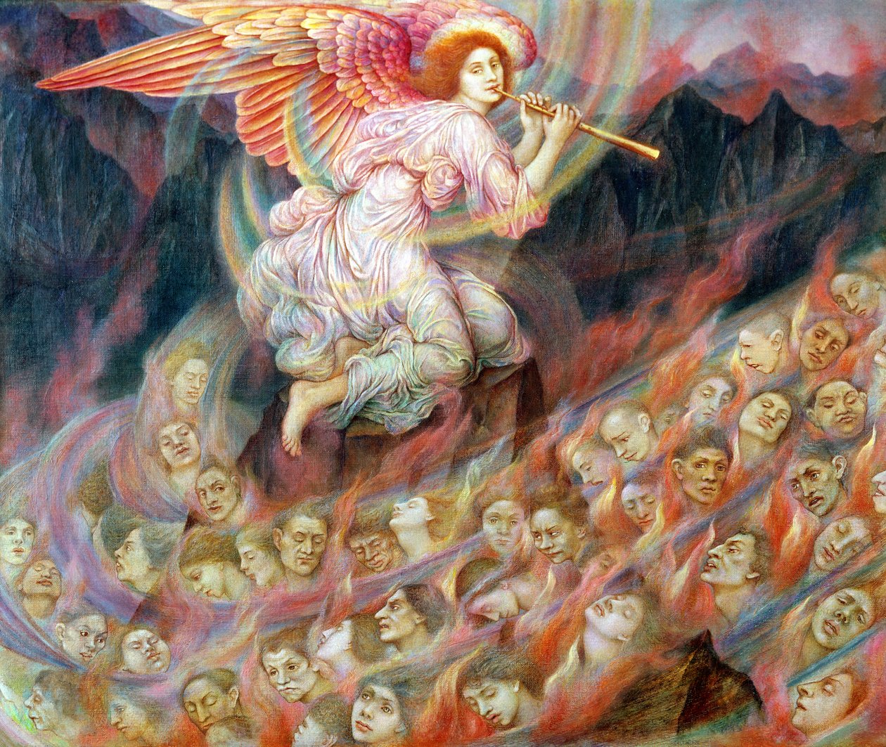 A halál angyala, 1897 alkotó: Evelyn De Morgan