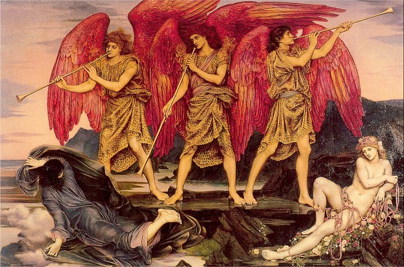 Aurora Triumphans a.k.a. Dawn alkotó: Evelyn De Morgan