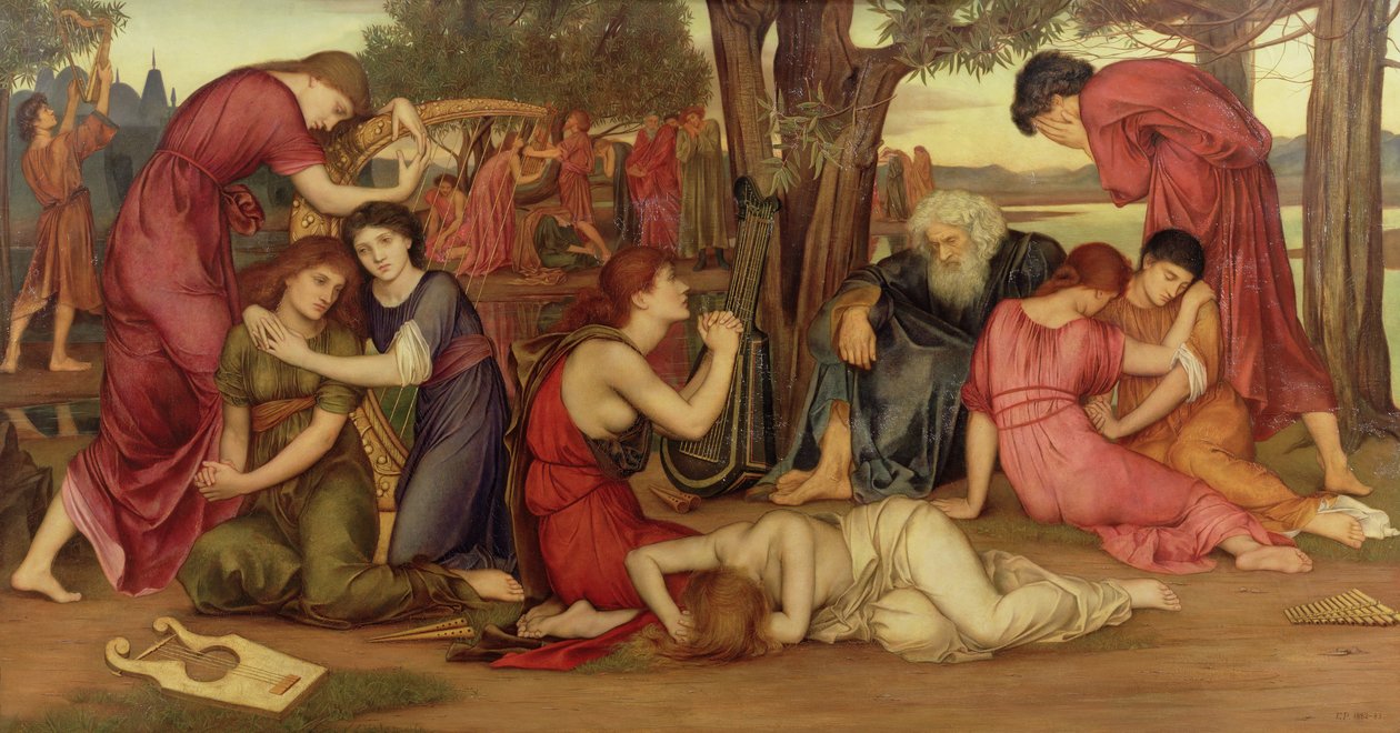 Babilon vizeinél, 1882-83 alkotó: Evelyn De Morgan
