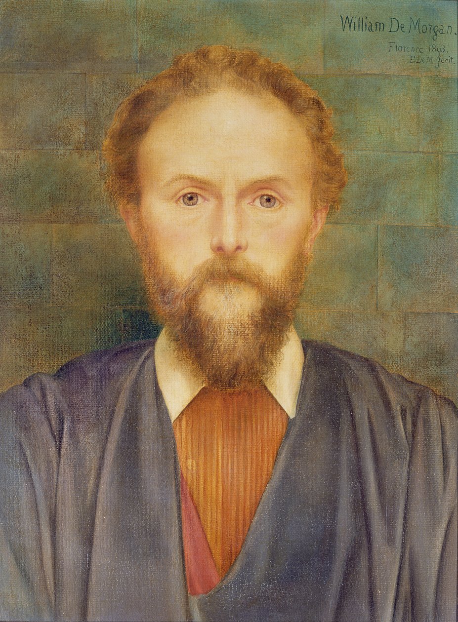 William de Morgan portréja, 1893 alkotó: Evelyn De Morgan