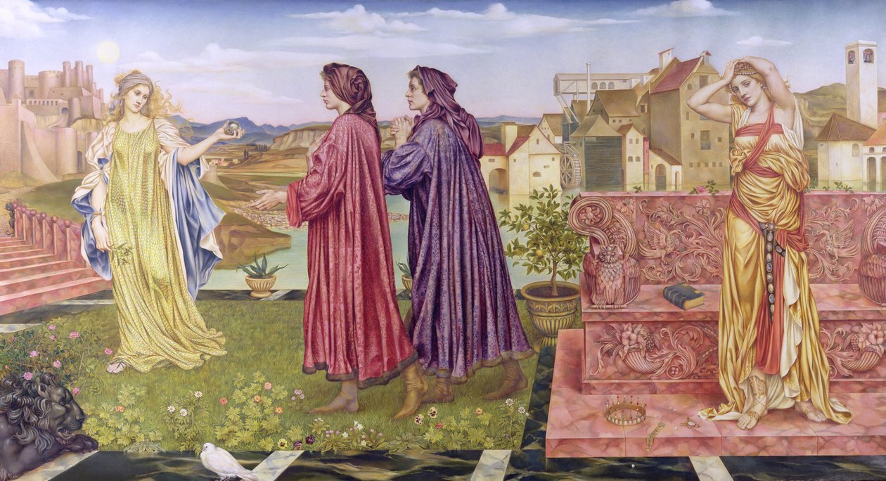 A lehetőségek kertje, 1892 alkotó: Evelyn De Morgan