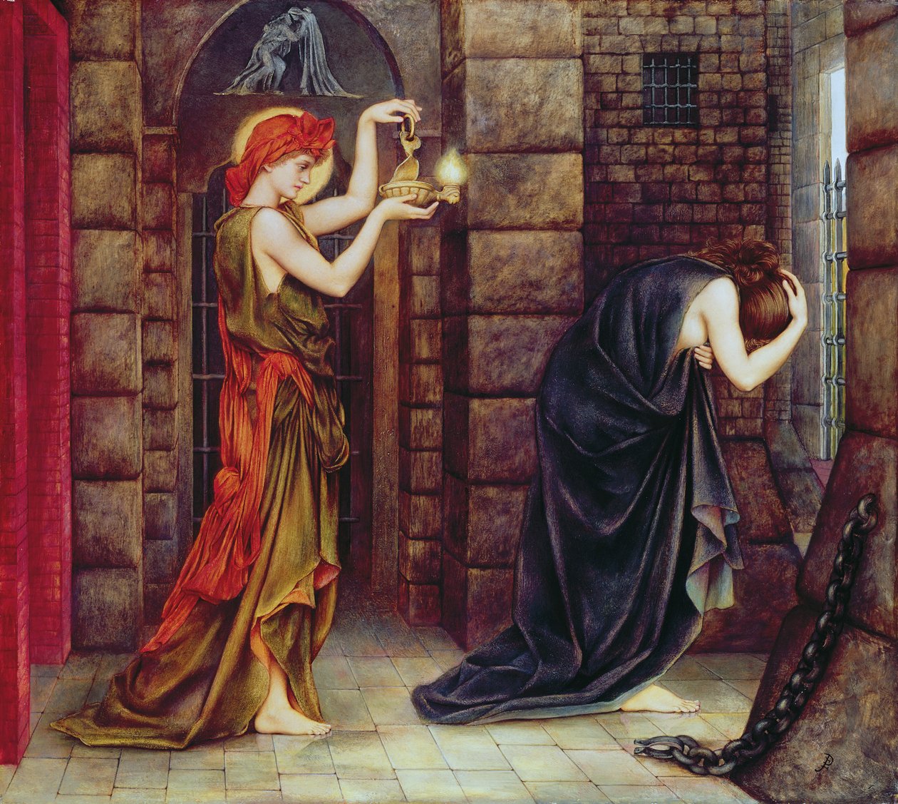 Remény a kétségbeesés börtönében alkotó: Evelyn De Morgan