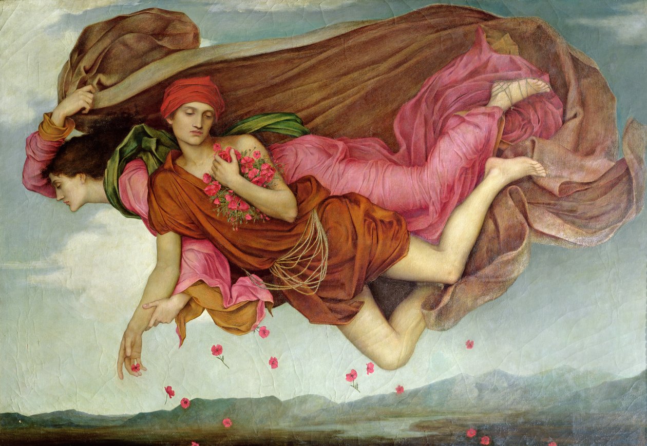Éjszaka és alvás, 1878 alkotó: Evelyn De Morgan