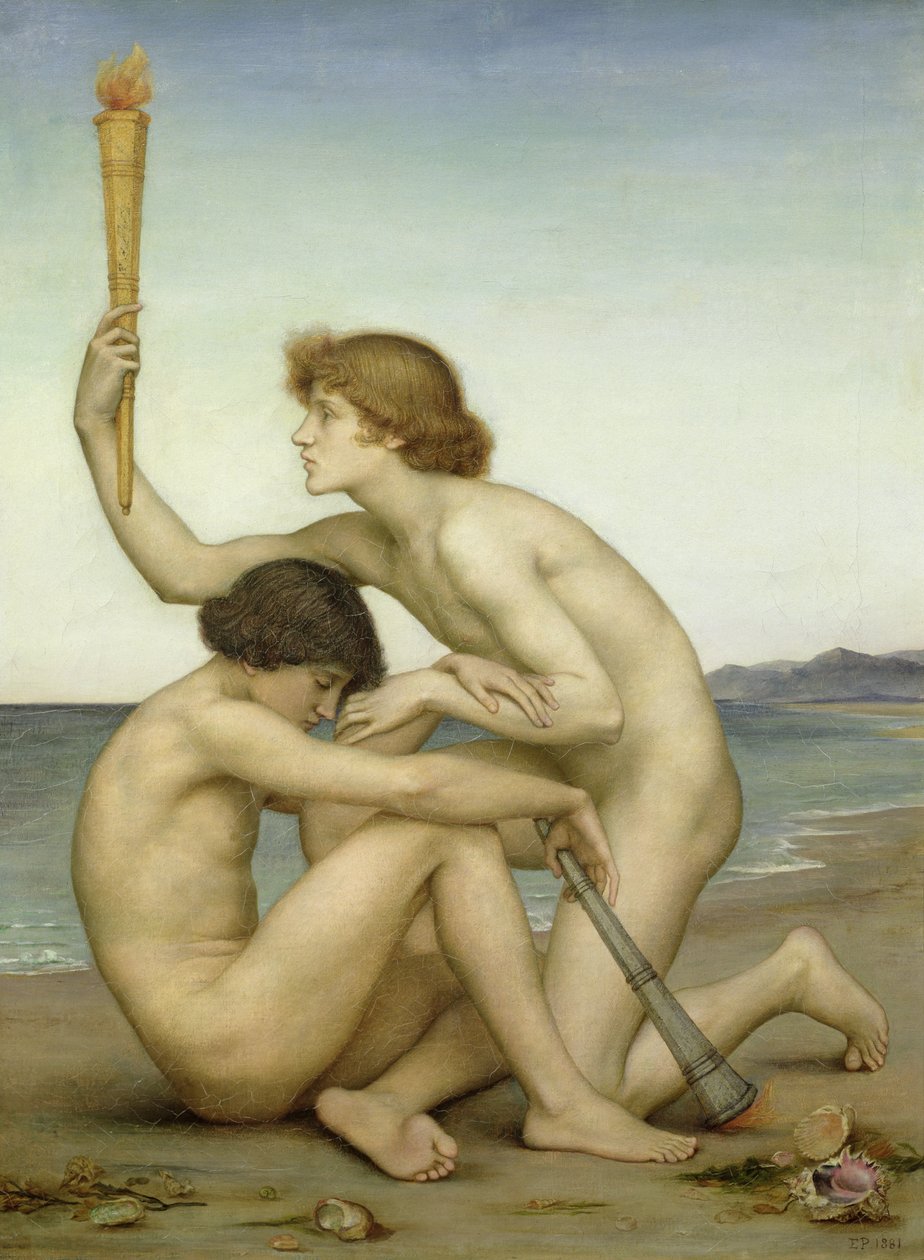 Foszfor és Hesperus, 1881 alkotó: Evelyn De Morgan