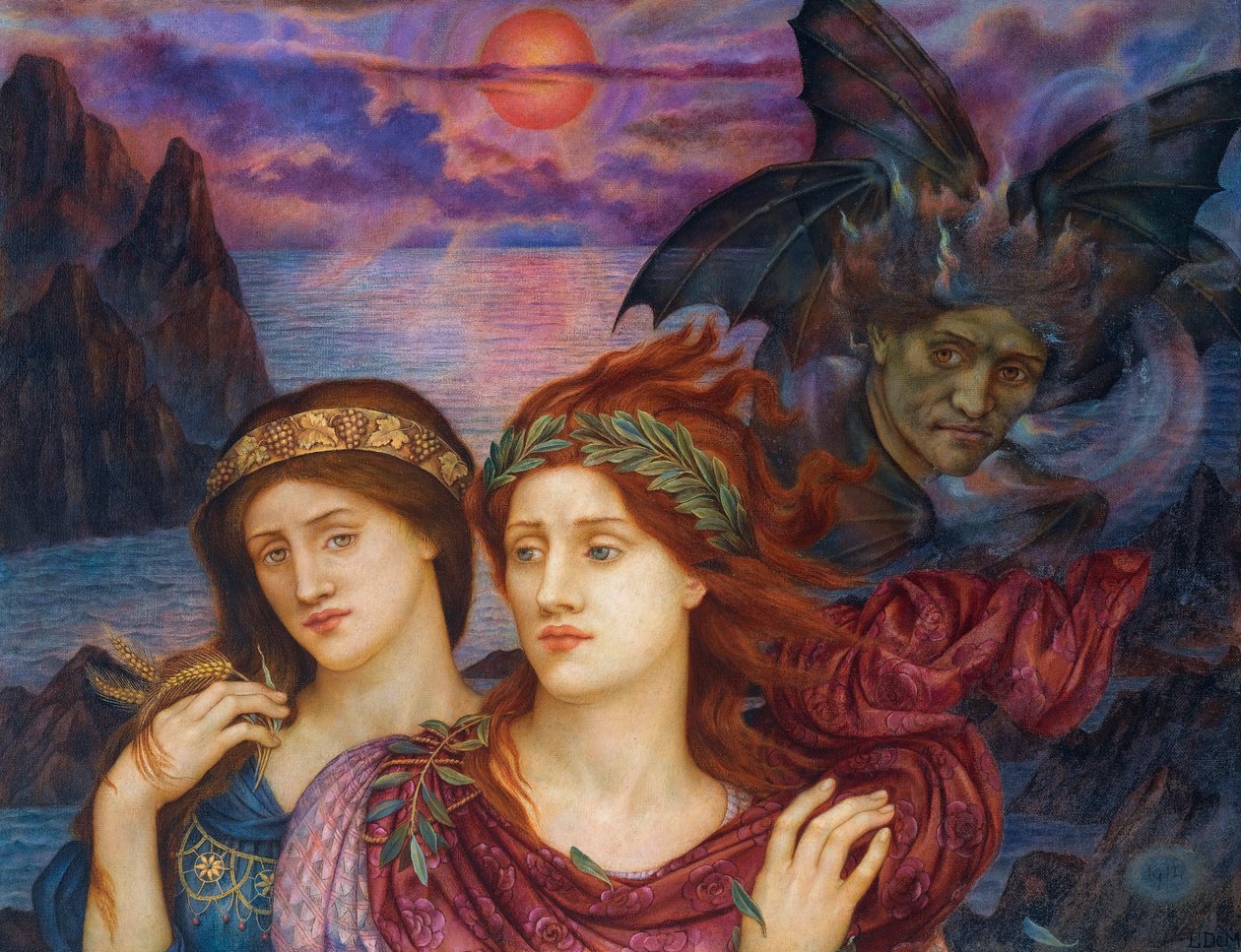 Preraffaelita festmények: A látomás alkotó: Evelyn De Morgan