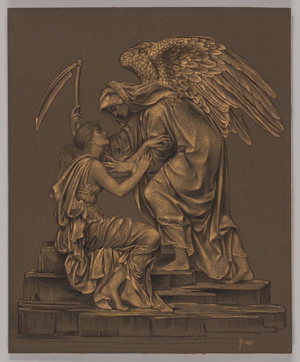 A halál angyala alkotó: Evelyn De Morgan