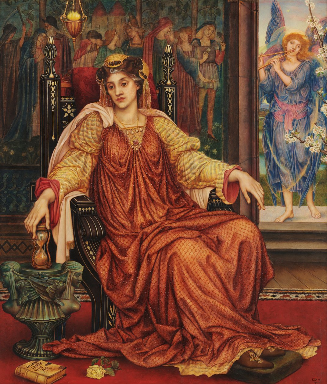A homokóra-üveg alkotó: Evelyn De Morgan