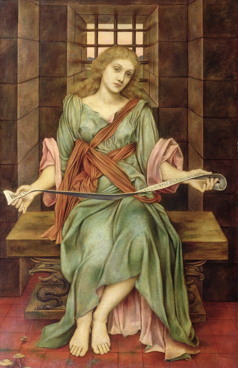 A lélek börtönháza, 1888 alkotó: Evelyn De Morgan