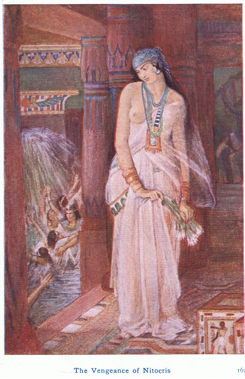 Nitocris bosszúja (színes litó) alkotó: Evelyn Paul