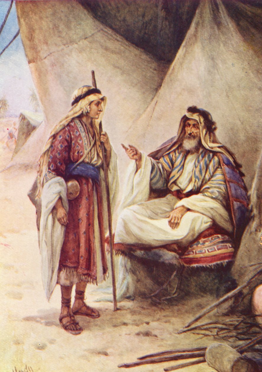 József mint kisfiú (színes litográfia) alkotó: Evelyn Stuart Hardy