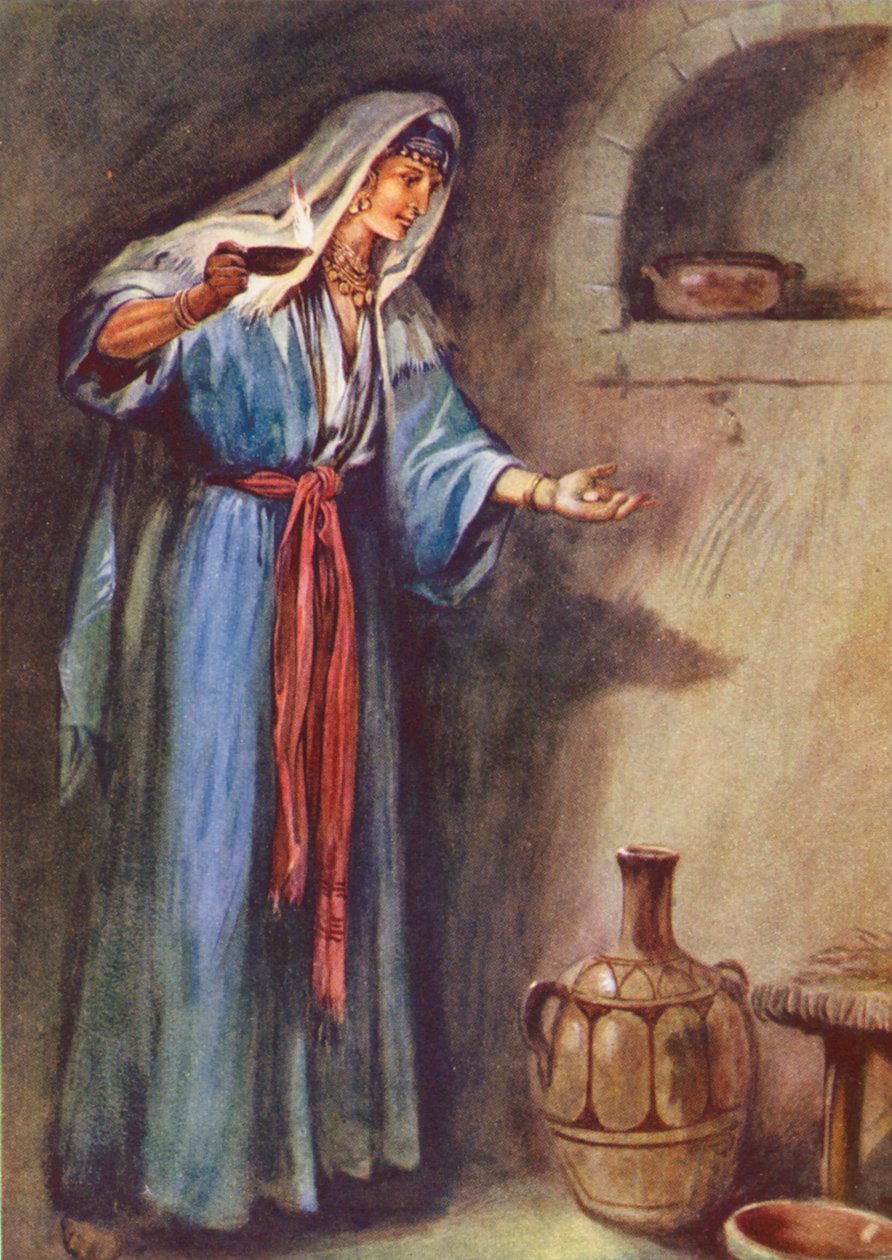 Az elveszett érme (színes litográfia) alkotó: Evelyn Stuart Hardy
