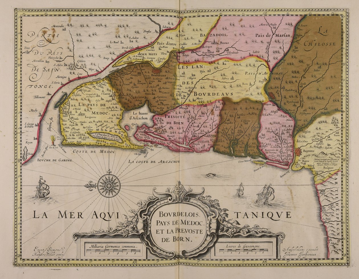 Bourdelois, Medoc és a Born régió alkotó: Everard Symonsz van Hamersveldt