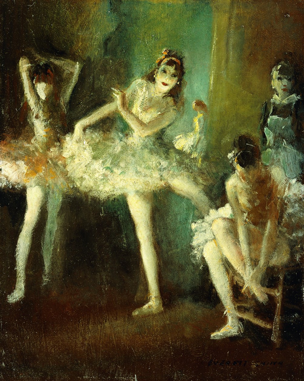 Balett lányok alkotó: Everett Shinn