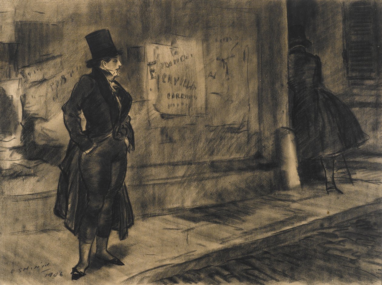 Frederique követi a férjét alkotó: Everett Shinn