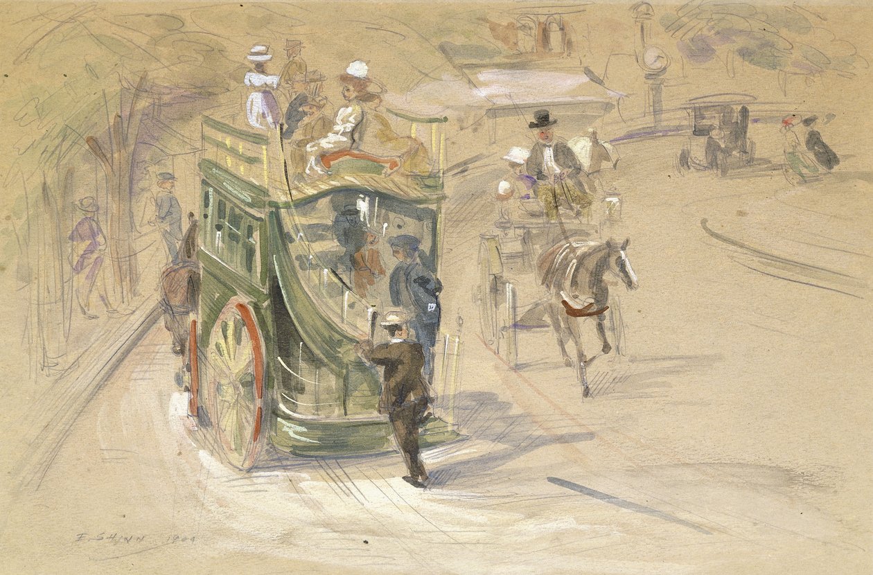 A Central Parkban alkotó: Everett Shinn