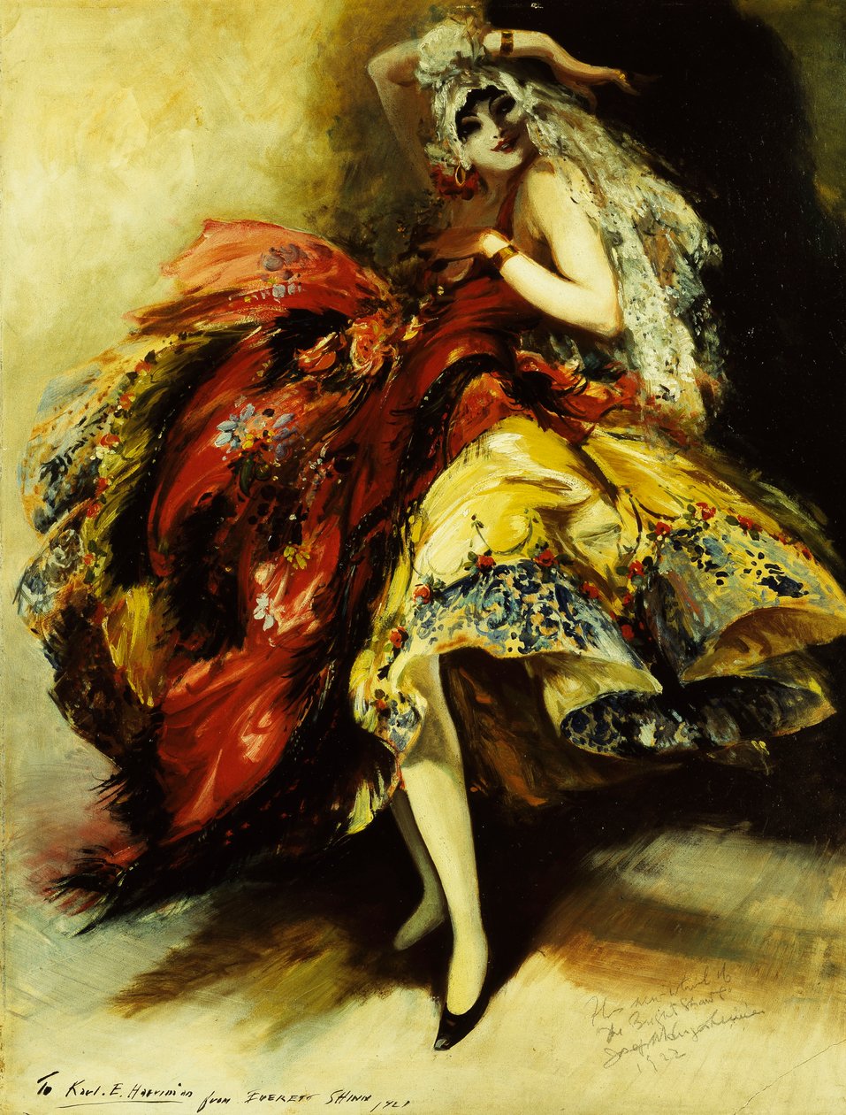 A fényes kendő alkotó: Everett Shinn