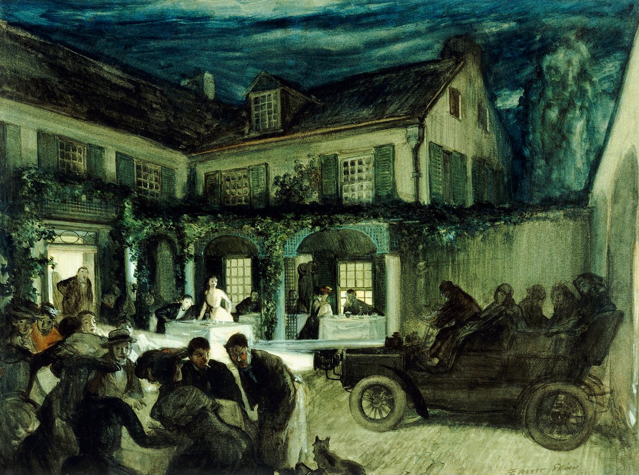 Az estély alkotó: Everett Shinn