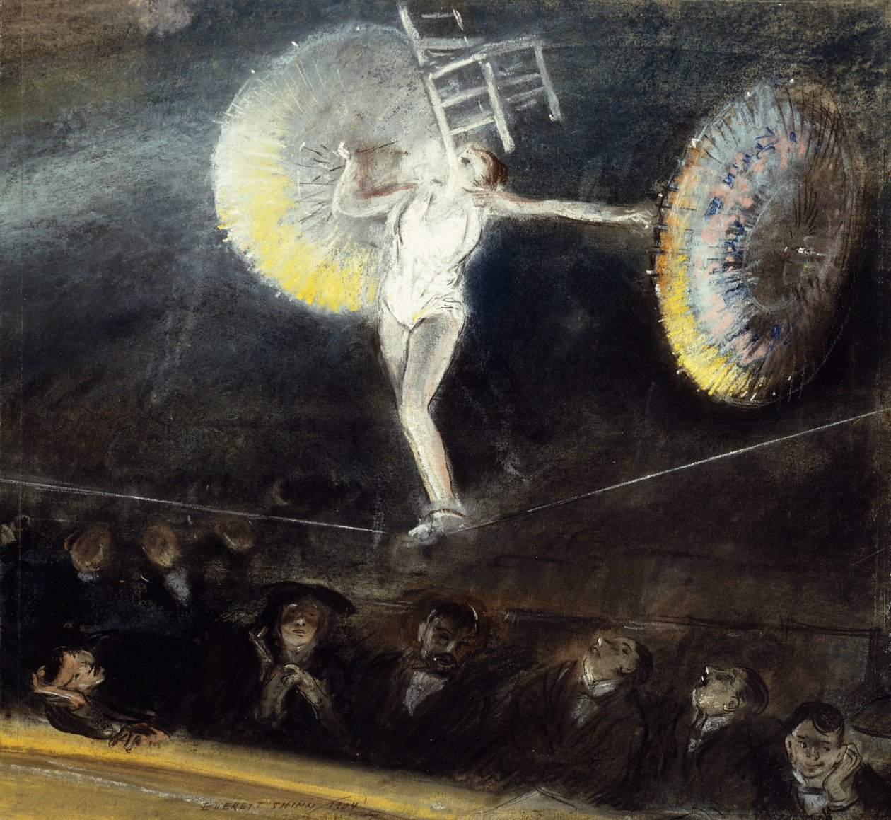 A kötéltáncos alkotó: Everett Shinn