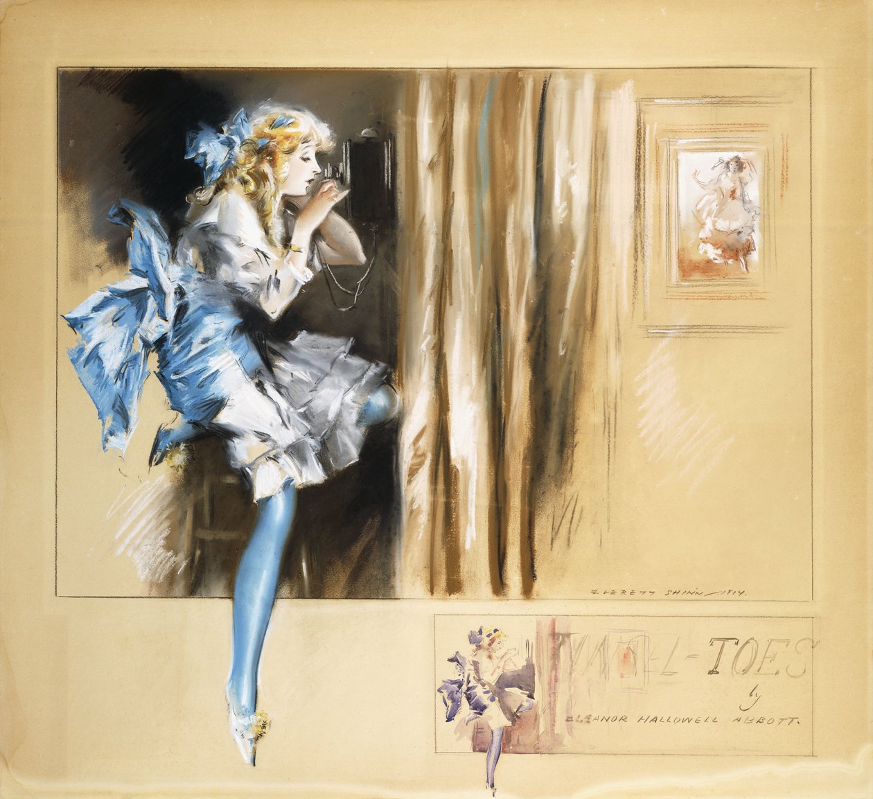 Tinsel Toes alkotó: Everett Shinn
