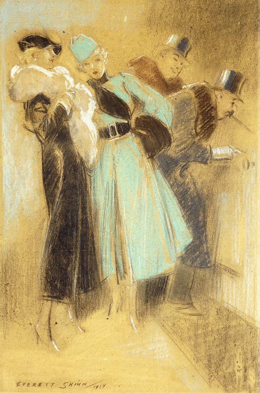 Legrosszabb esetben megnézzük a metszeteit alkotó: Everett Shinn