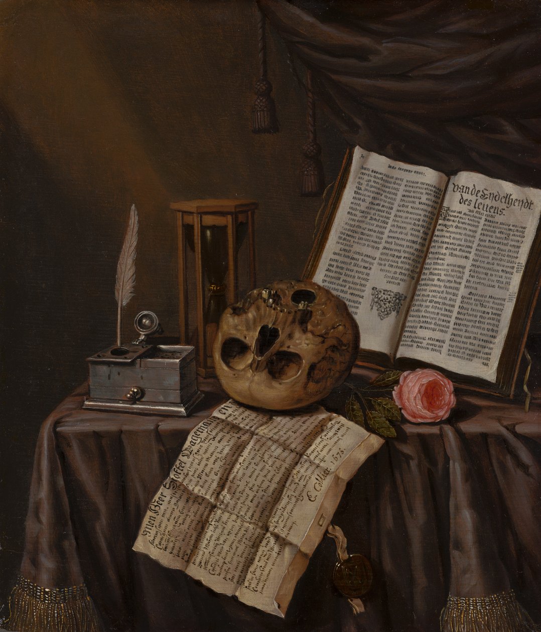 Vanitystilleven alkotó: Evert Collier