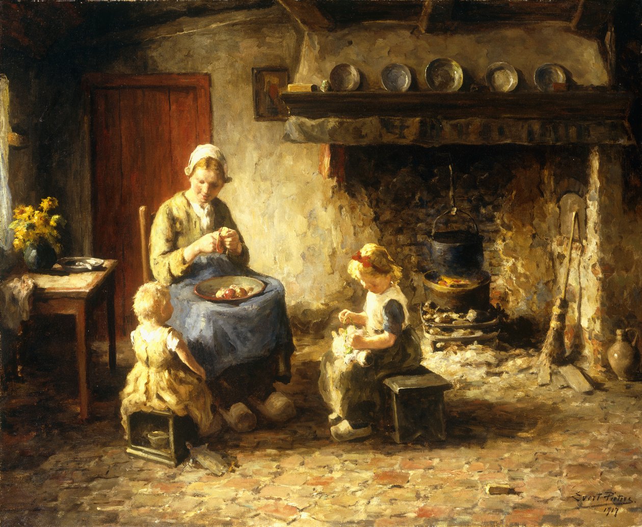 Délutáni időtöltések alkotó: Evert Pieters