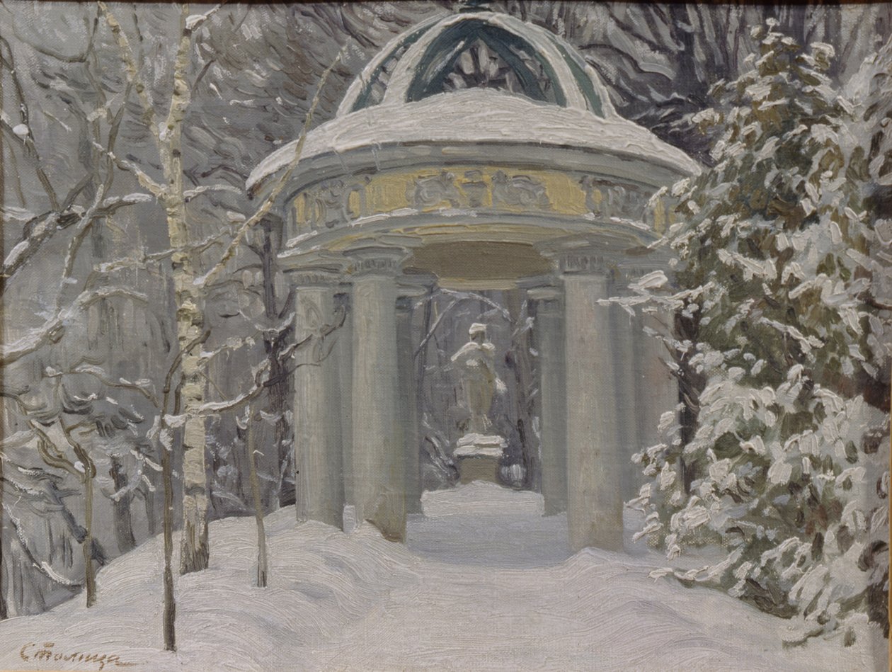 Pavilon a Naydenov birtokon, 1923 alkotó: Evgeni Ivanovich Stolitsa