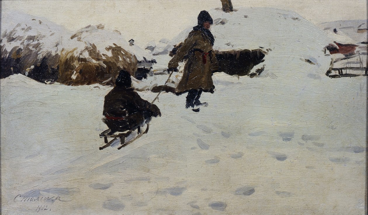 tél, 1902 alkotó: Evgeni Ivanovich Stolitsa