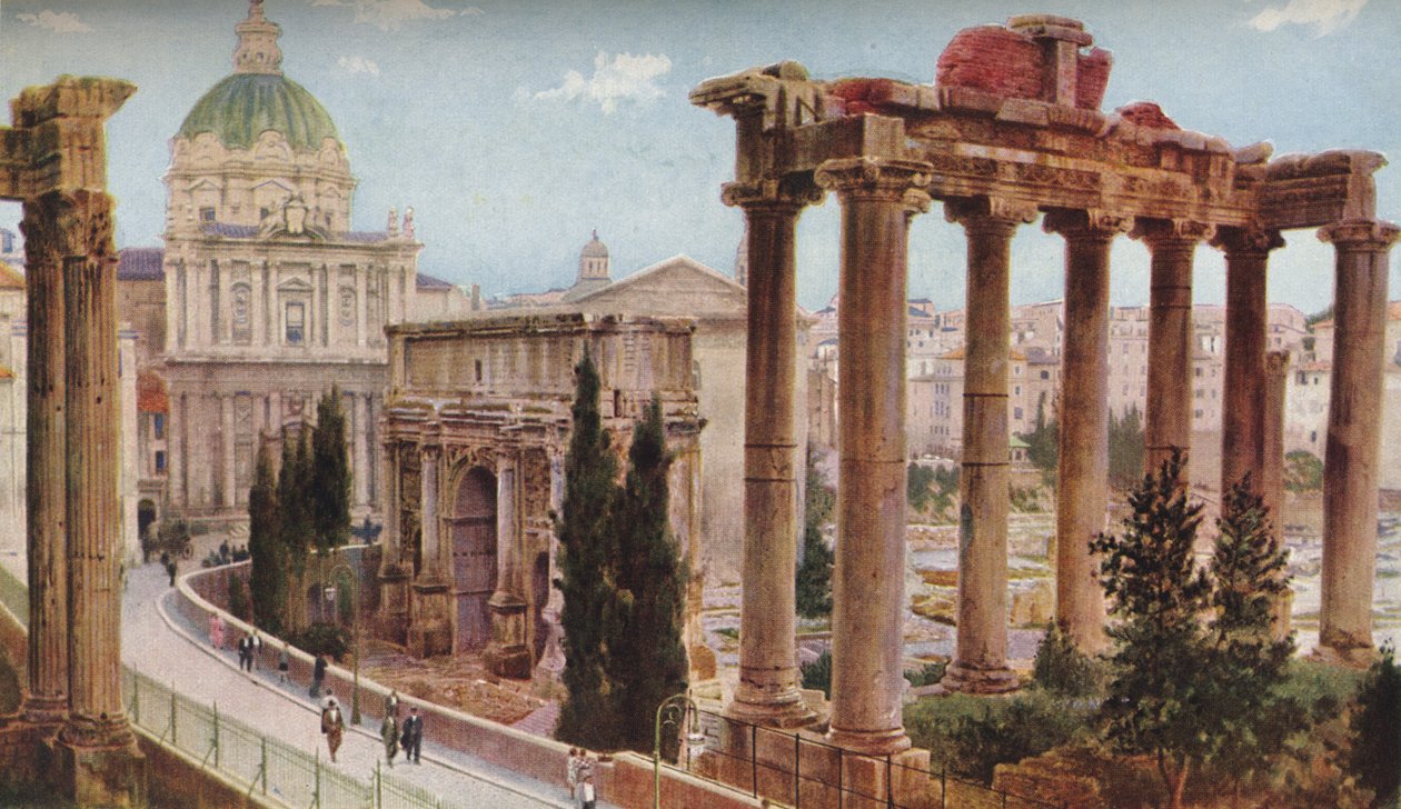 Róma, 1930-as évek alkotó: Ewing Galloway