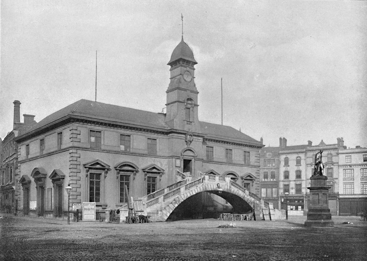 Kukoricabörze, Leicester, 1896 alkotó: Eyre and Spottiswoode
