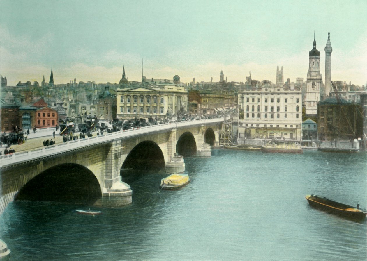 London Bridge, 1900-as évek. alkotó: Eyre and Spottiswoode