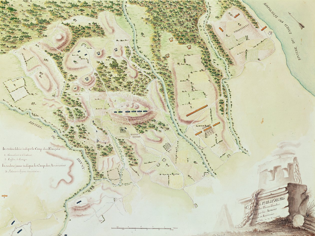 Phillipsburg térképe, "Guerre de l