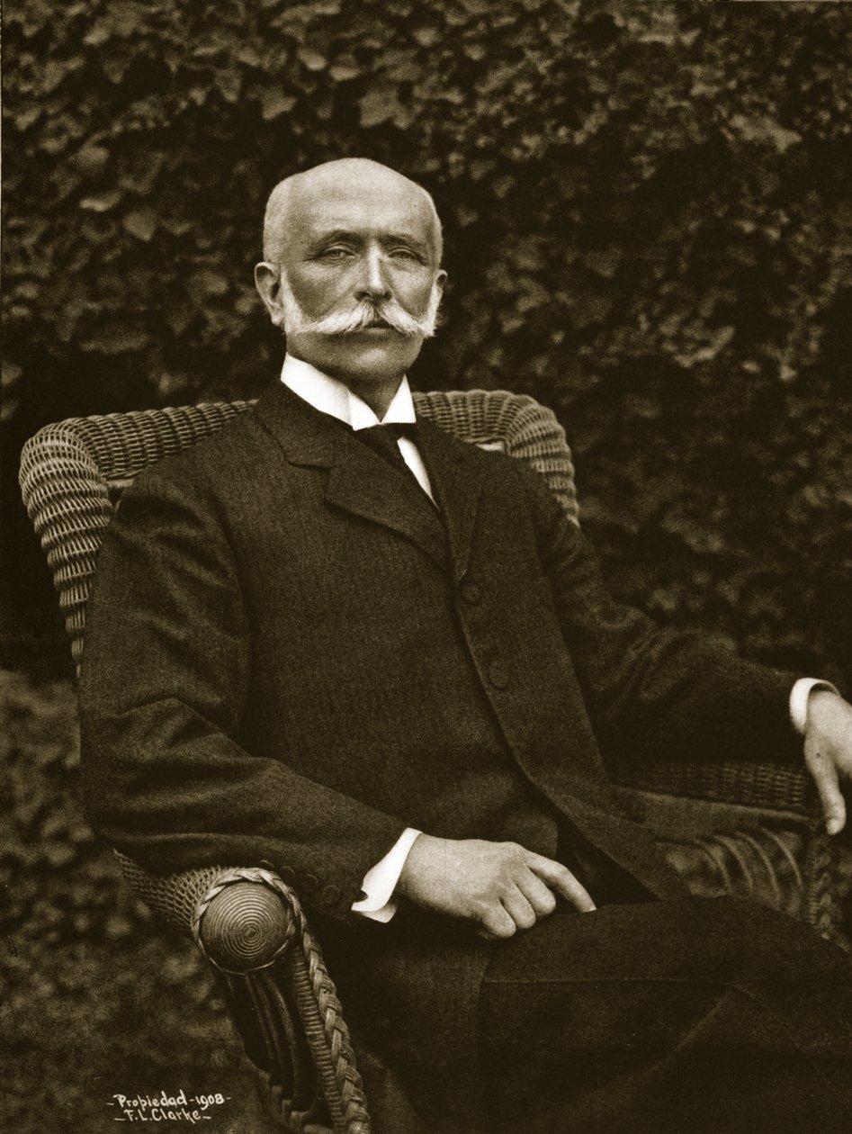 Don Jose Yves Limantour, 1908 (bw fotó) alkotó: F. L. Clarke