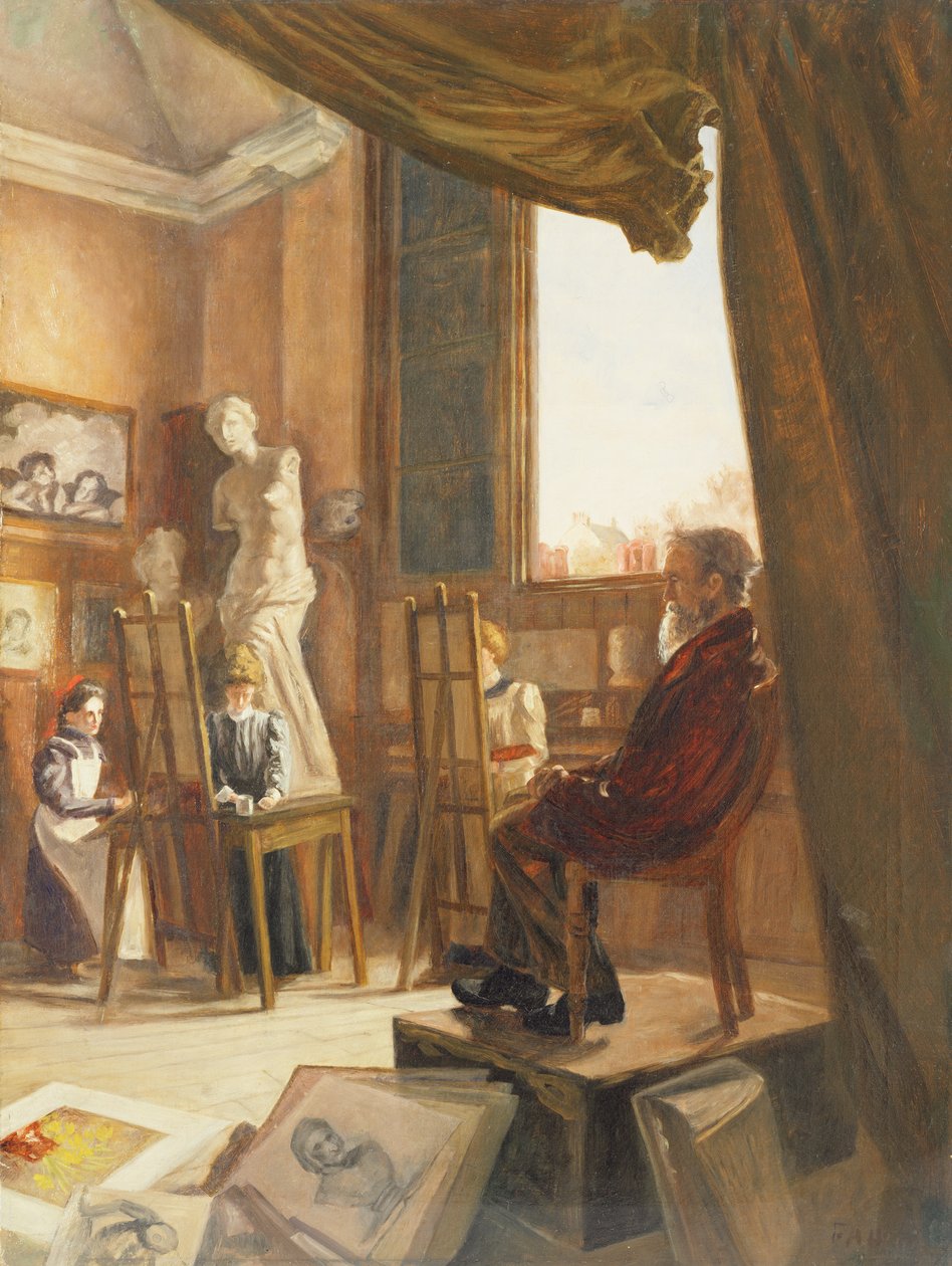 A Művészeti osztály alkotó: F.A. Howard
