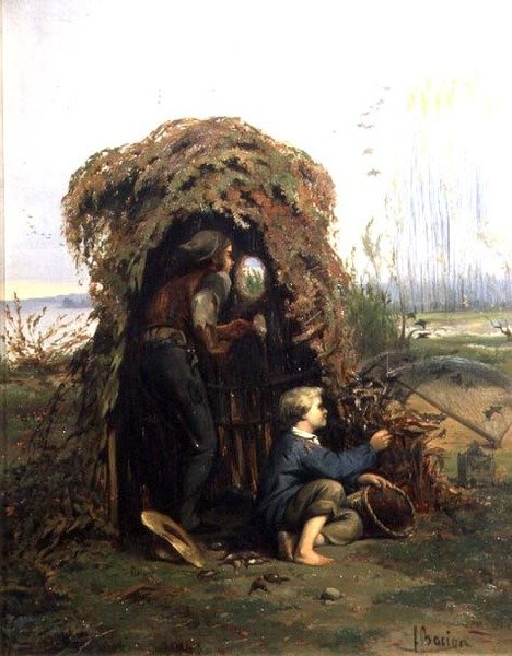 Madárfogás alkotó: F.L.D. Bocion