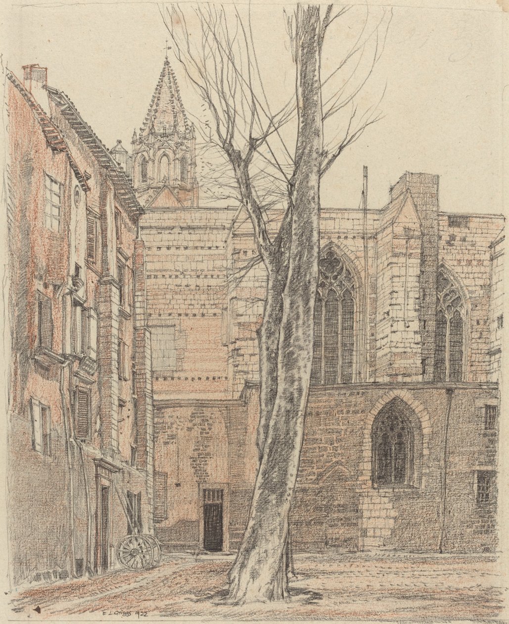 St. Pierre kolostor, Avignon alkotó: F.L. Griggs
