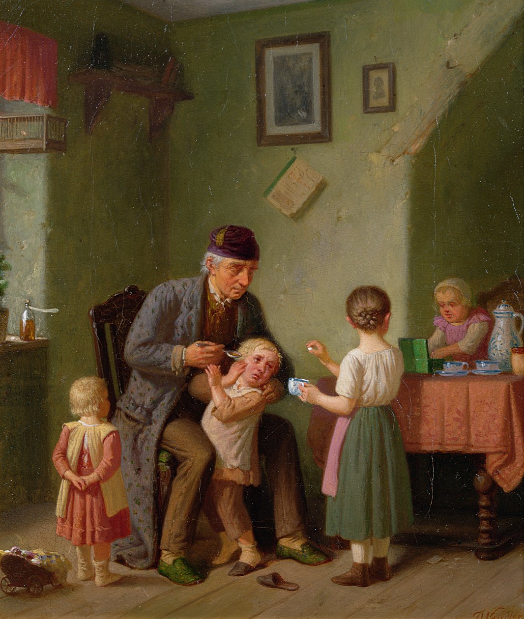 Kemény gyógyszer és édes jutalom alkotó: F.M. Wendler
