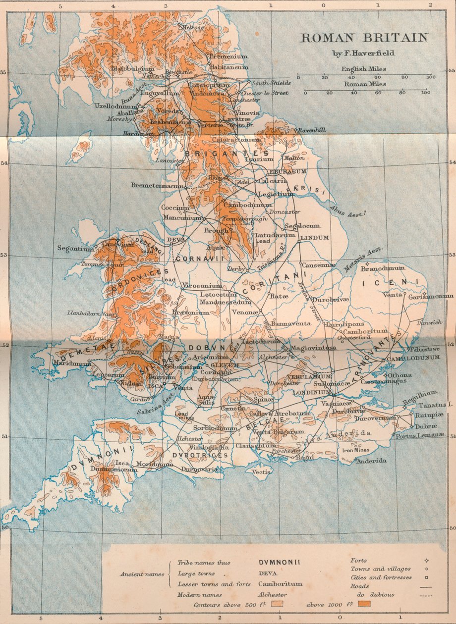 „Roman Britain”, 1902 alkotó: FS Weller