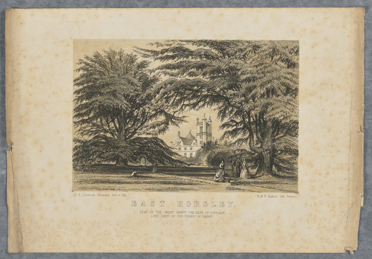 East Horsley alkotó: F. A. Colebrook