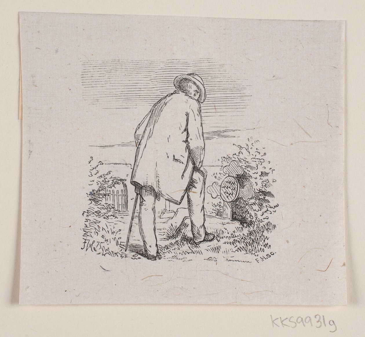 Illusztráció az "Utolsó órákhoz", H. J. Greensteen verse alkotó: F. Hendriksen