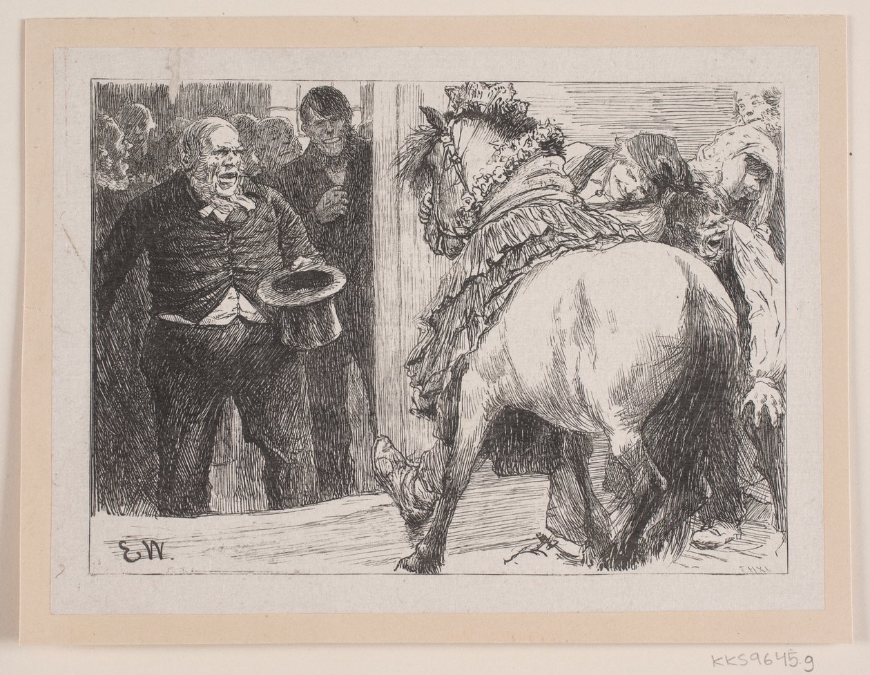 Illusztráció: "Az úri menyasszony" alkotó: F. Hendriksen