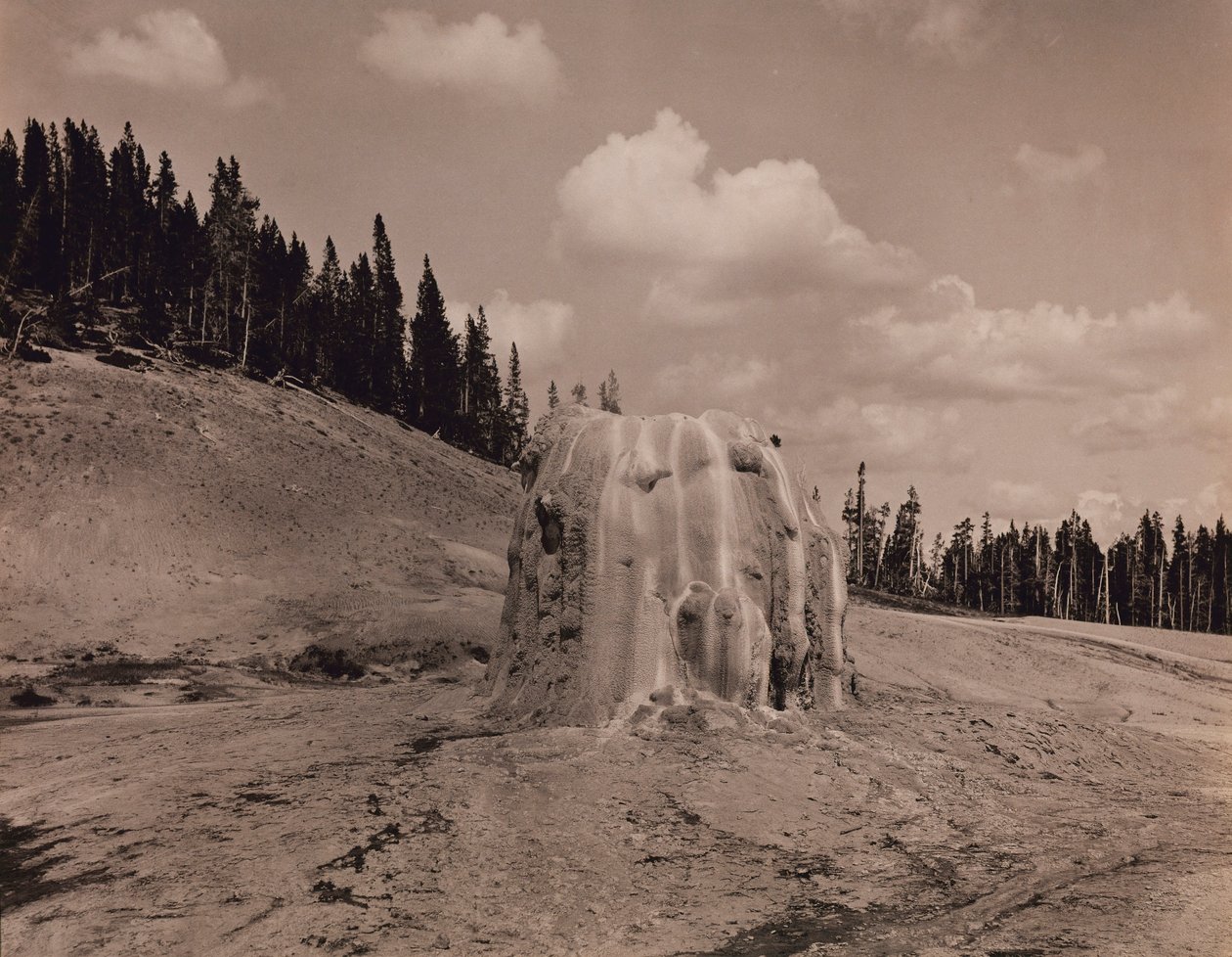 Lone Star Geyser Cone, Yellowstone Nemzeti Park alkotó: F. Jay Haynes